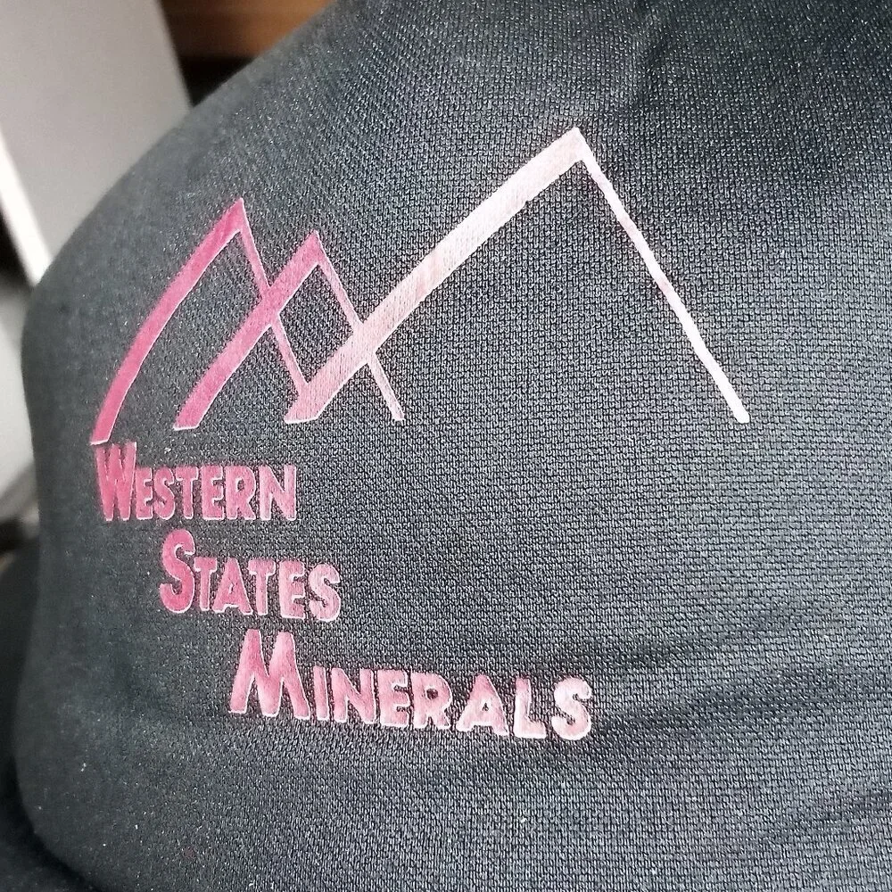 Deadstock Vintage Western State Minerals Snap Trucker Hat Cap